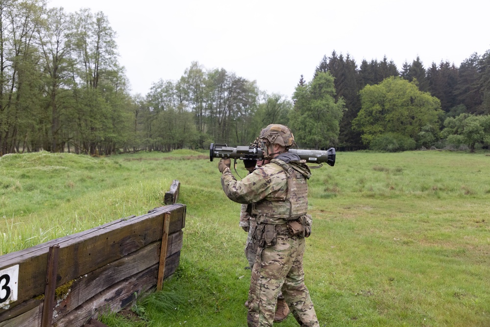 V Corps Best Squad Competition AT4 Range