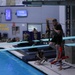 West Virginia National Guard Soldier Jumps into a Pool