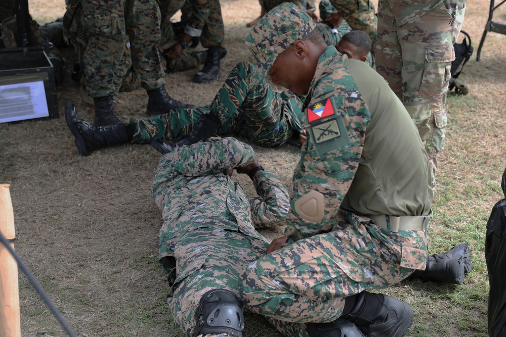 Partner nations conduct medical field training during TRADEWINDS 24