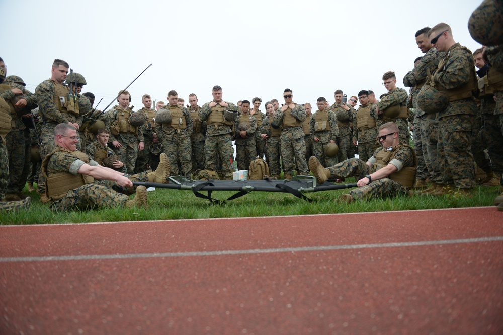 Marines, Indiana Guardsmen train to save lives