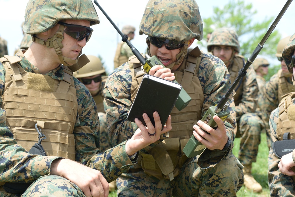 Marines, Indiana Guardsmen train to save lives