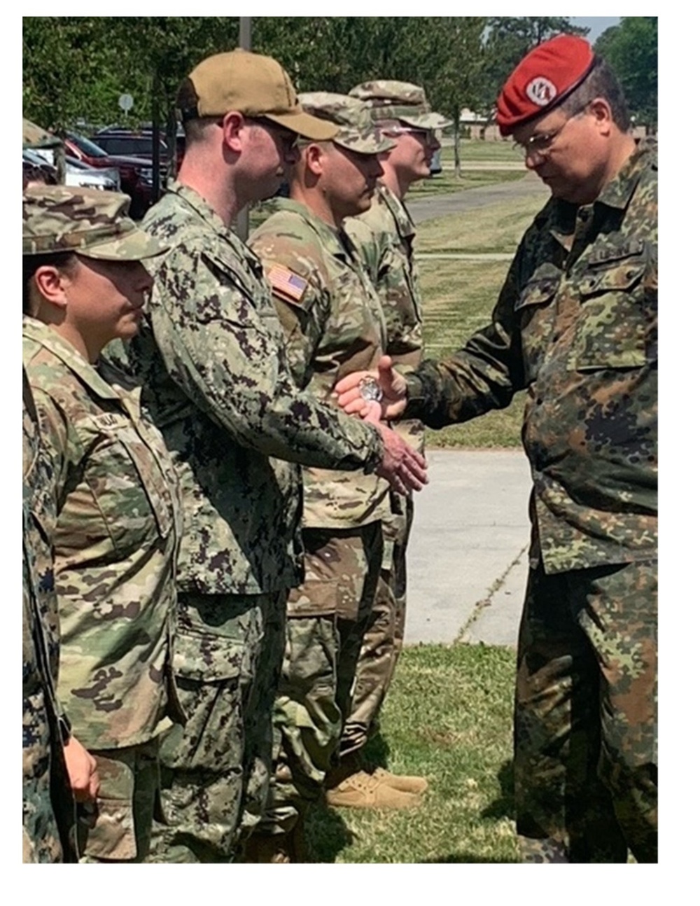 NMRLC NORA Sailors Earn German Armed Forces Proficiency Badge