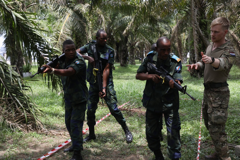 10 African Nations Conduct Medical and Close Quarters Combat Training During Obangame Express 2024