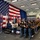 Future U.S. Sailors and Marines stand at parade rest as the Secretary of the Navy Carlos Del Toro speaks during Fleet Week Miami 2024