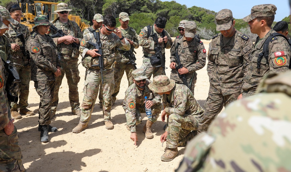 Maryland National Guard conducts scenario-based training during African Lion 2024