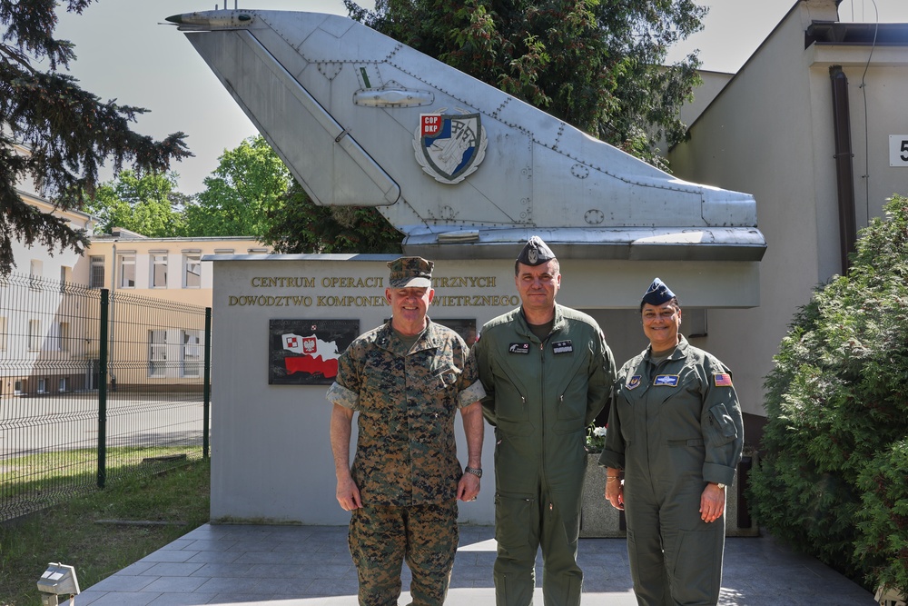 Brig. Gen. Sofge Visits Key Leader Engagement with Polish Military