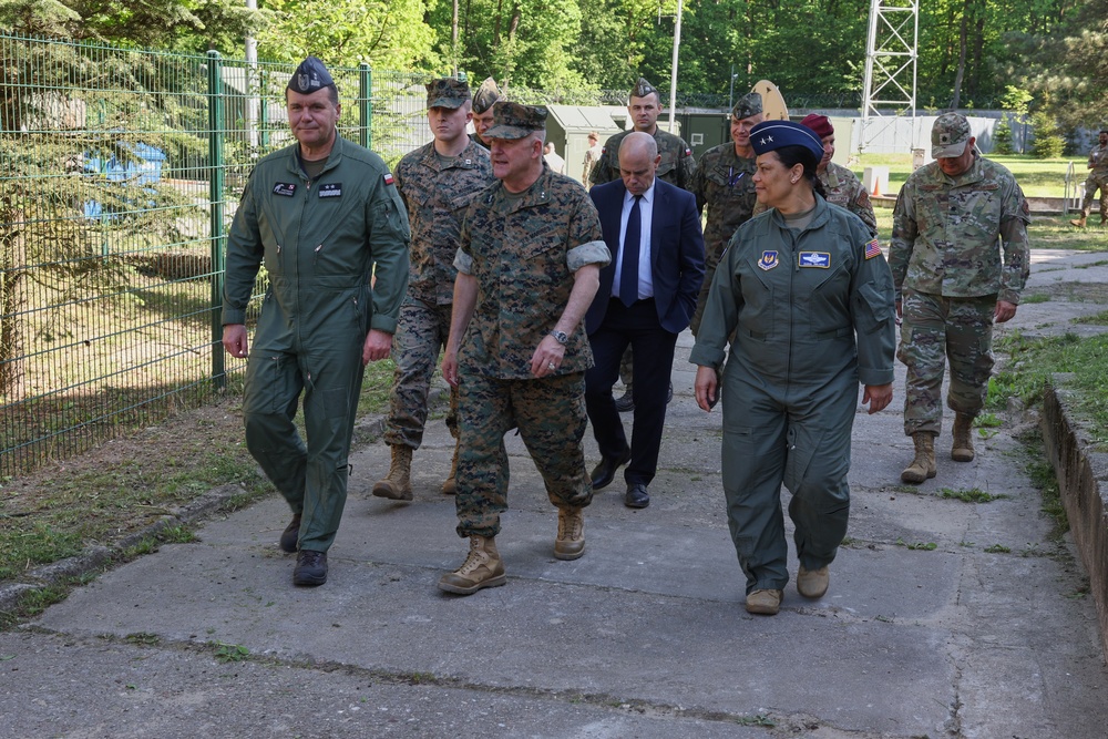 Brig. Gen. Sofge Visits Key Leader Engagement with Polish Military