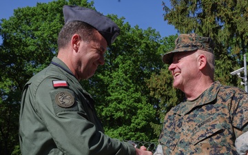 Brig. Gen. Sofge Visits Key Leader Engagement with Polish Military