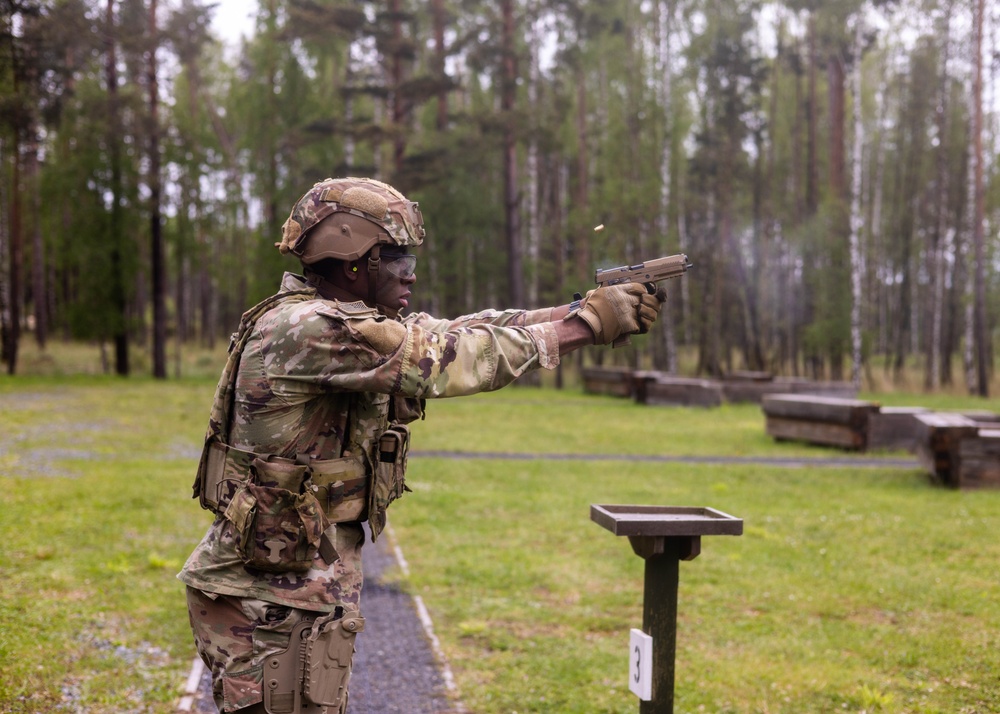 V Corps Best Squad Competition M17 Qualification Range