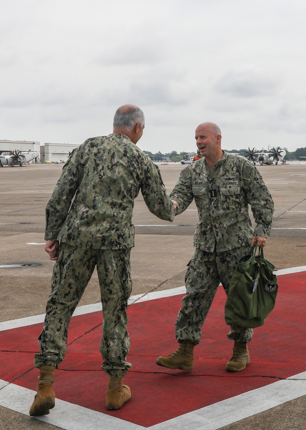 VCNO and Vice Chief of Staff of the U.S. Air Force visit MOC