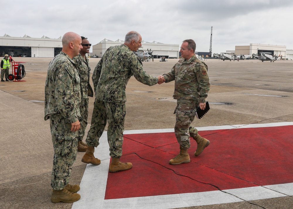 VCNO and Vice Chief of Staff of the U.S. Air Force visit MOC