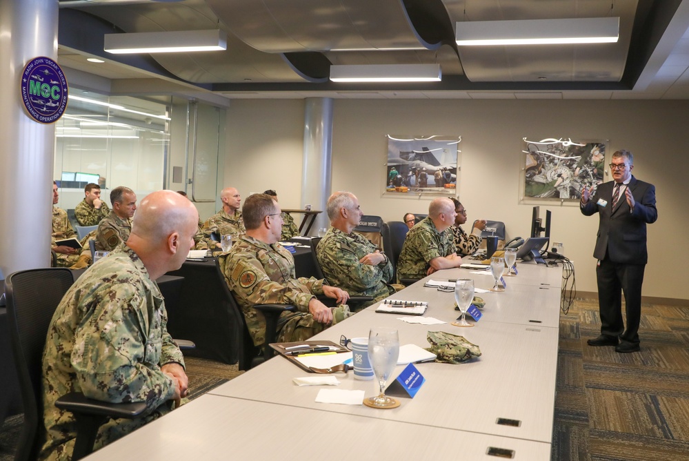 VCNO and Vice Chief of Staff of the U.S. Air Force visit MOC