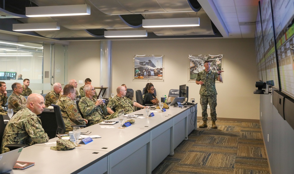 VCNO and Vice Chief of Staff of the U.S. Air Force visit MOC
