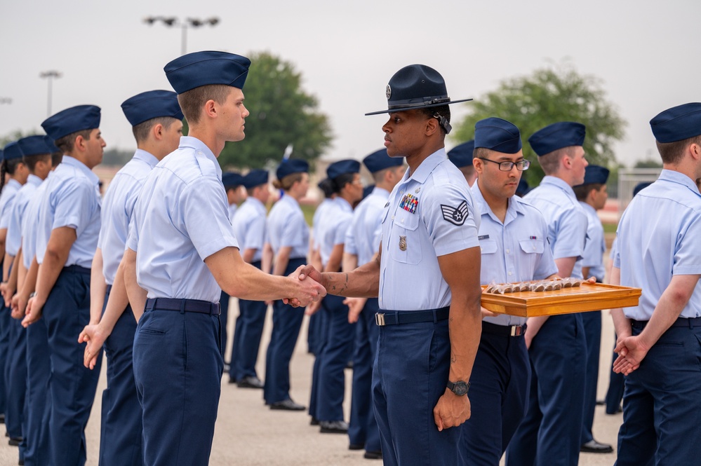 USAF BMT Coin Ceremony, Graduation -- 8-9 May 2024