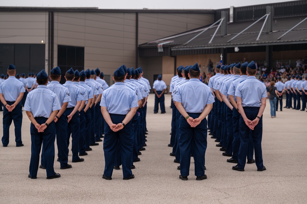 USAF BMT Coin Ceremony, Graduation -- 8-9 May 2024