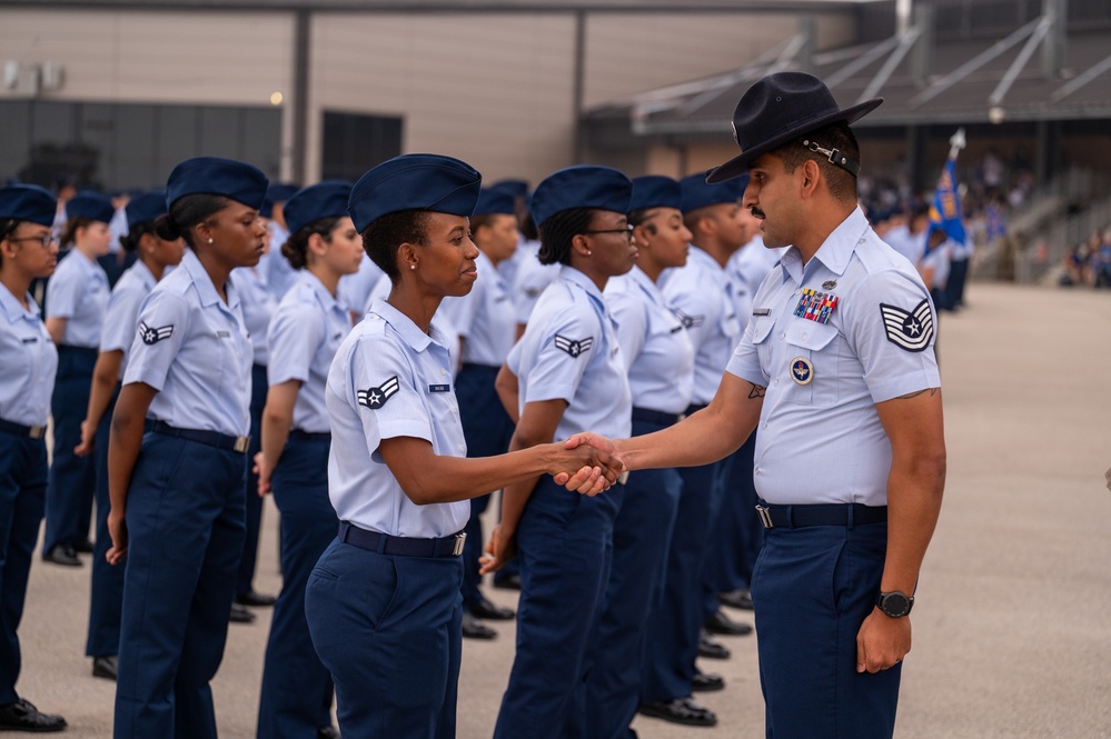 USAF BMT Coin Ceremony, Graduation -- 8-9 May 2024