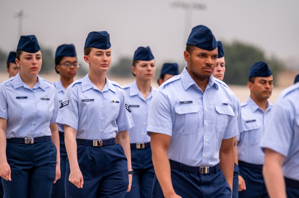 USAF BMT Coin Ceremony, Graduation -- 8-9 May 2024