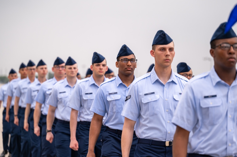 USAF BMT Coin Ceremony, Graduation -- 8-9 May 2024