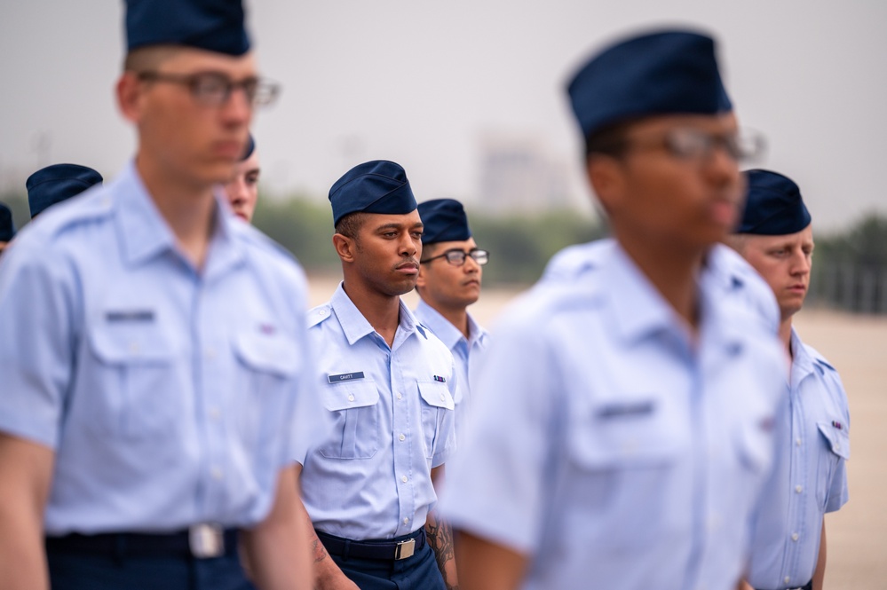 USAF BMT Coin Ceremony, Graduation -- 8-9 May 2024