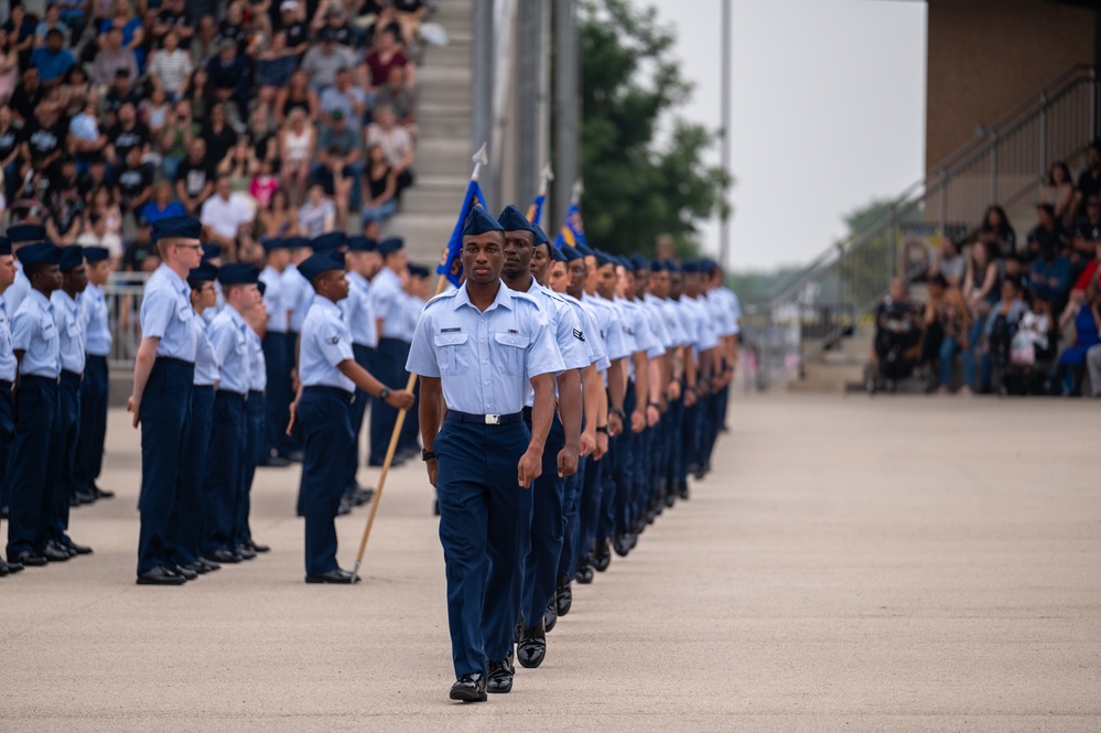 USAF BMT Coin Ceremony, Graduation -- 8-9 May 2024