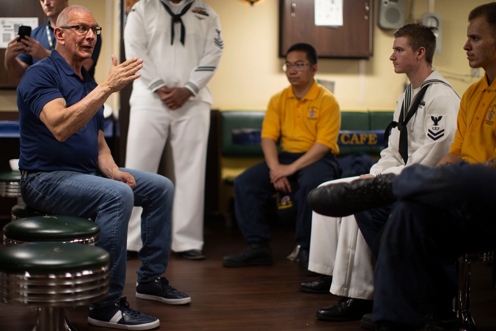 DVIDS - Images - Celebrity Chef Robert Irvine Visits USS Normandy (CG ...