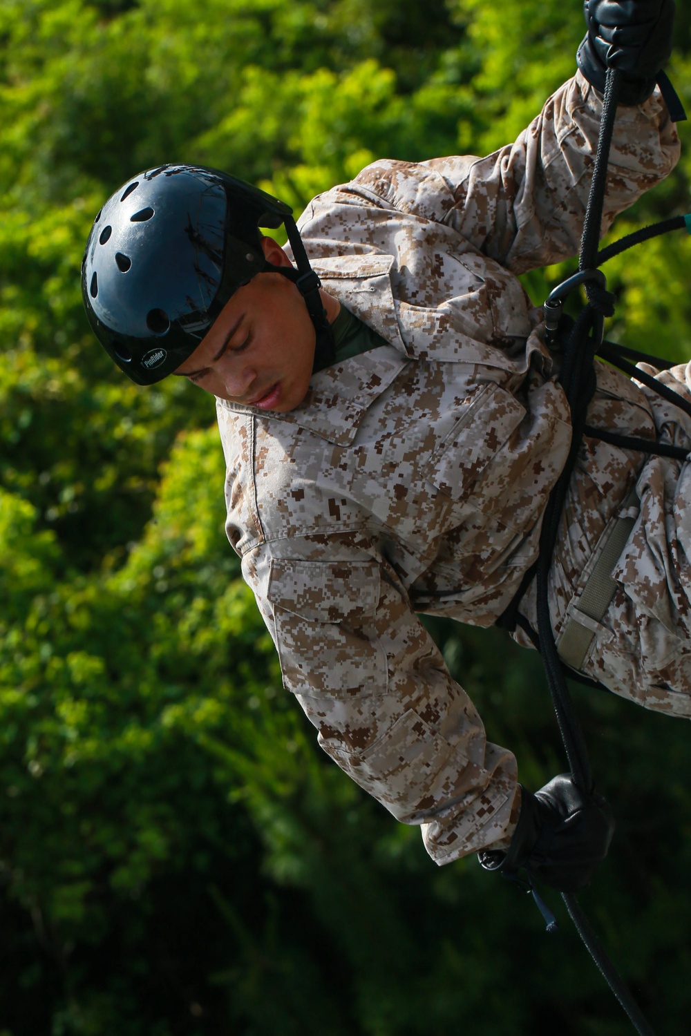 Echo Company Rappel Tower