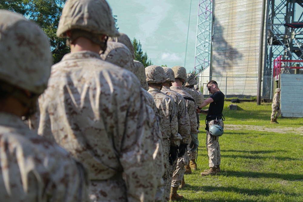 Echo Company Rappel Tower