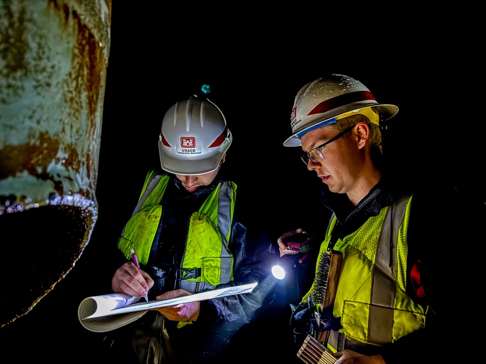 Louisville District conducts dam conduit inspection at C.J. Brown Dam &amp; Reservoir