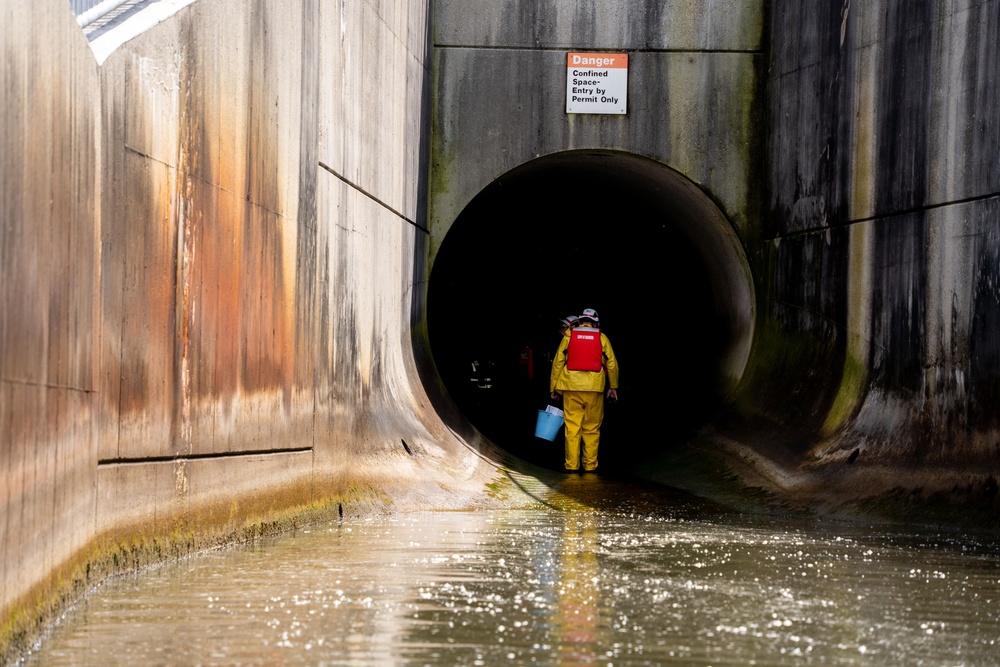 Louisville District conducts dam conduit inspection at C.J. Brown Dam &amp; Reservoir