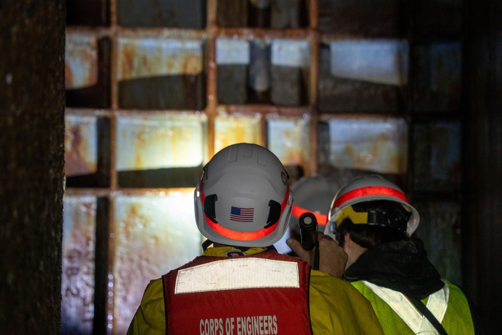 Louisville District conducts dam conduit inspection at C.J. Brown Dam &amp; Reservoir