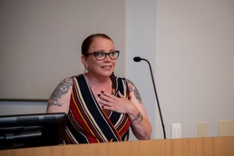 Former BAMC patients share stories during Nurses Week event