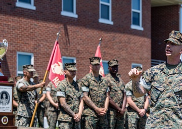 Battalion Landing Team 1/6 Receives the Lieutenant General Chesty Puller Outstanding Leadership Award