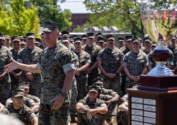 Battalion Landing Team 1/6 Receives the Lieutenant General Chesty Puller Outstanding Leadership Award