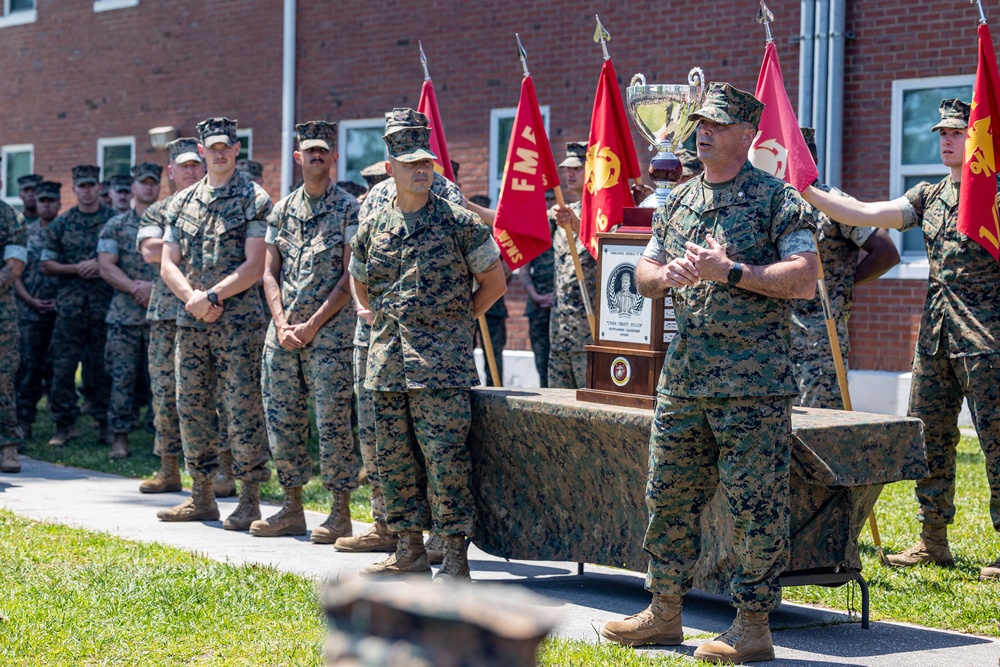 Battalion Landing Team 1/6 Receives the Lieutenant General Chesty Puller Outstanding Leadership Award