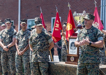 Battalion Landing Team 1/6 Receives the Lieutenant General Chesty Puller Outstanding Leadership Award