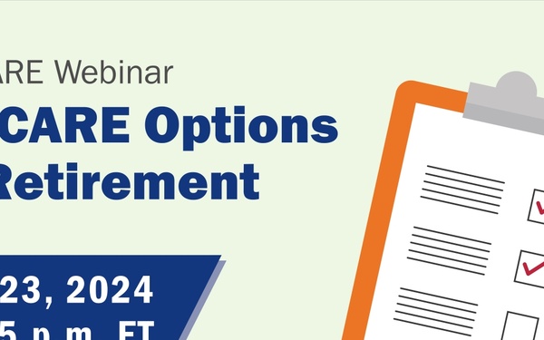 Retiring? Get Answers to Your TRICARE Questions at May 23 Webinar