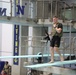 Maryland Army National Guard Soldier Prepares to Jump in the Pool for the CWST