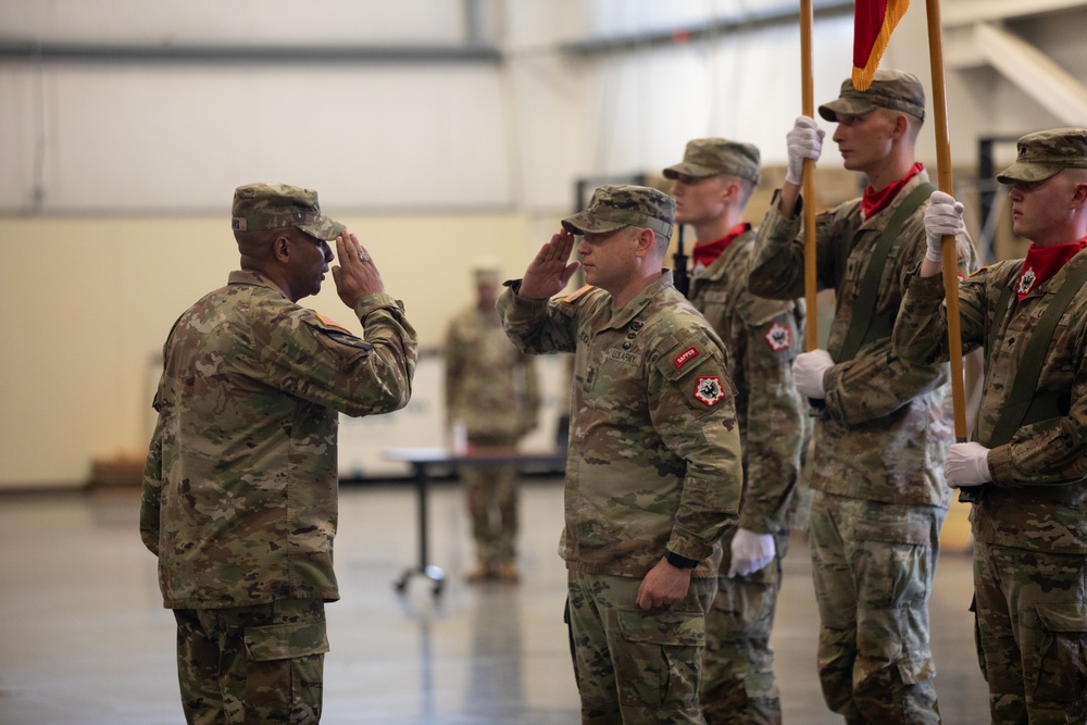 555TH Engineer Brigade “Tripel Nickel” Hosts Change Of Responsibility From CSM Anthony Powers to CSM Tony Williams