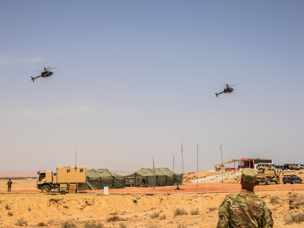 HIMARS touch down in Ben Ghilouf for African Lion 2024