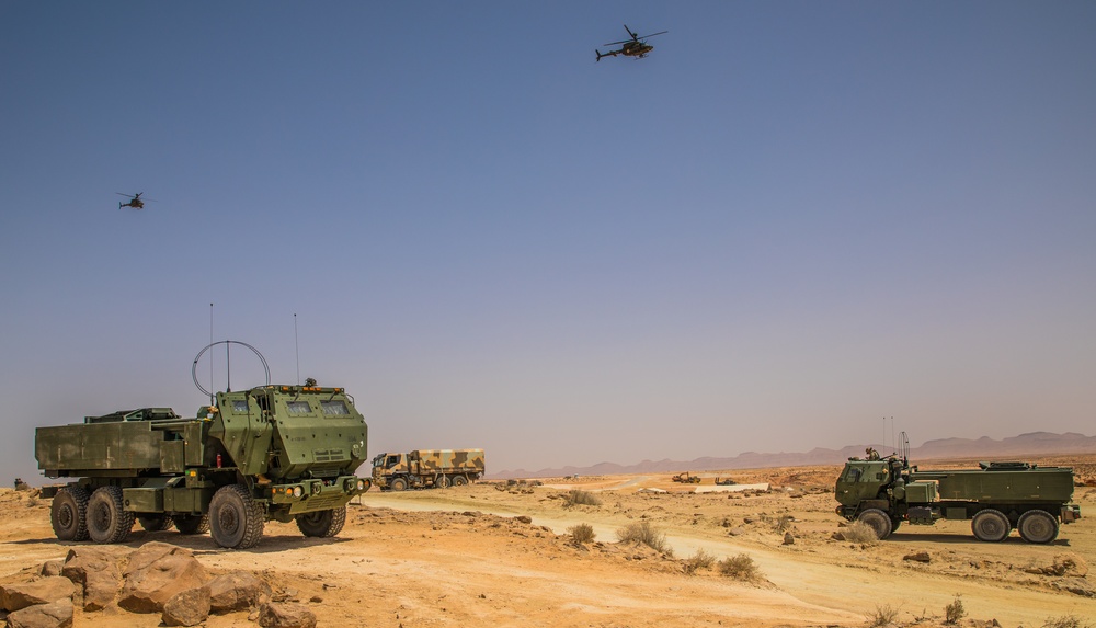 HIMARS touch down in Ben Ghilouf for African Lion 2024