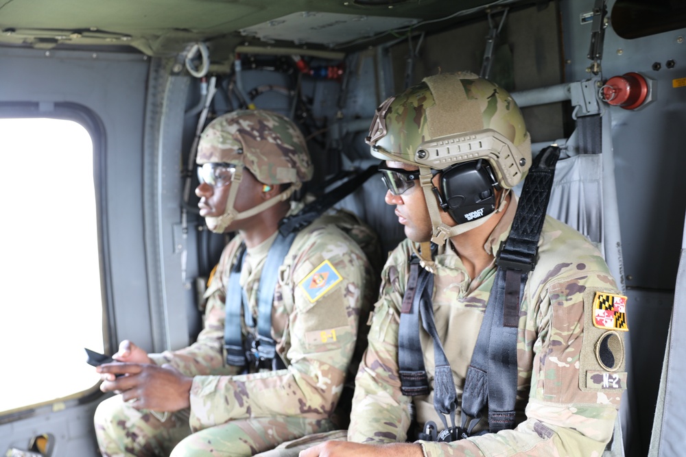 Region 2 Best Warrior Competition Competitors Fly to Ruck March Destination