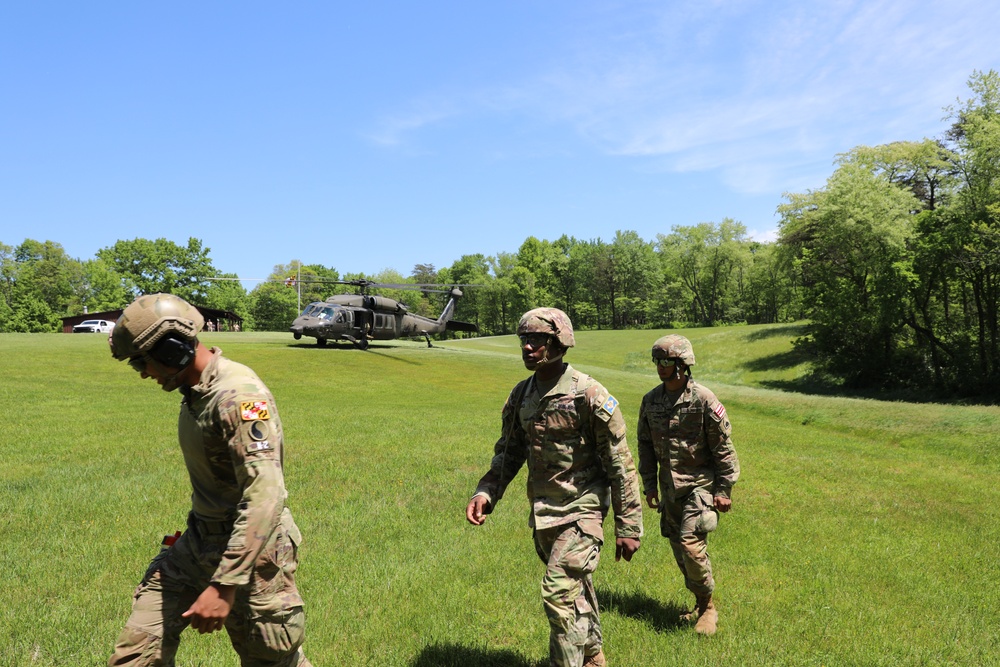 Region 2 Best Warrior Competitors Touchdown at Sideling Hill Creek State Park