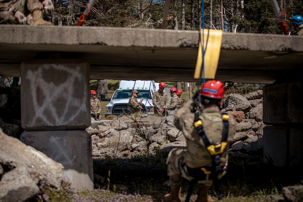 Not always needed, but always Ready. The 10th Homeland Response Force Conducts Sustainment Year Collective Training Exercise in Camp Rilea, Ore.