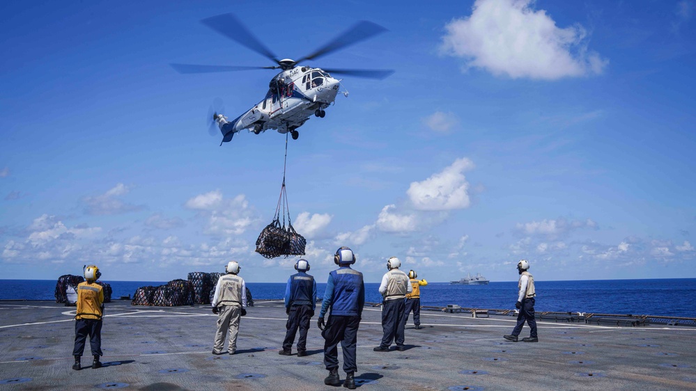 Balikatan 24: VERTREP Aboard USS Harpers Ferry