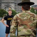 Pennsylvania Army National Guard Soldier Begins the Preparatory Drill