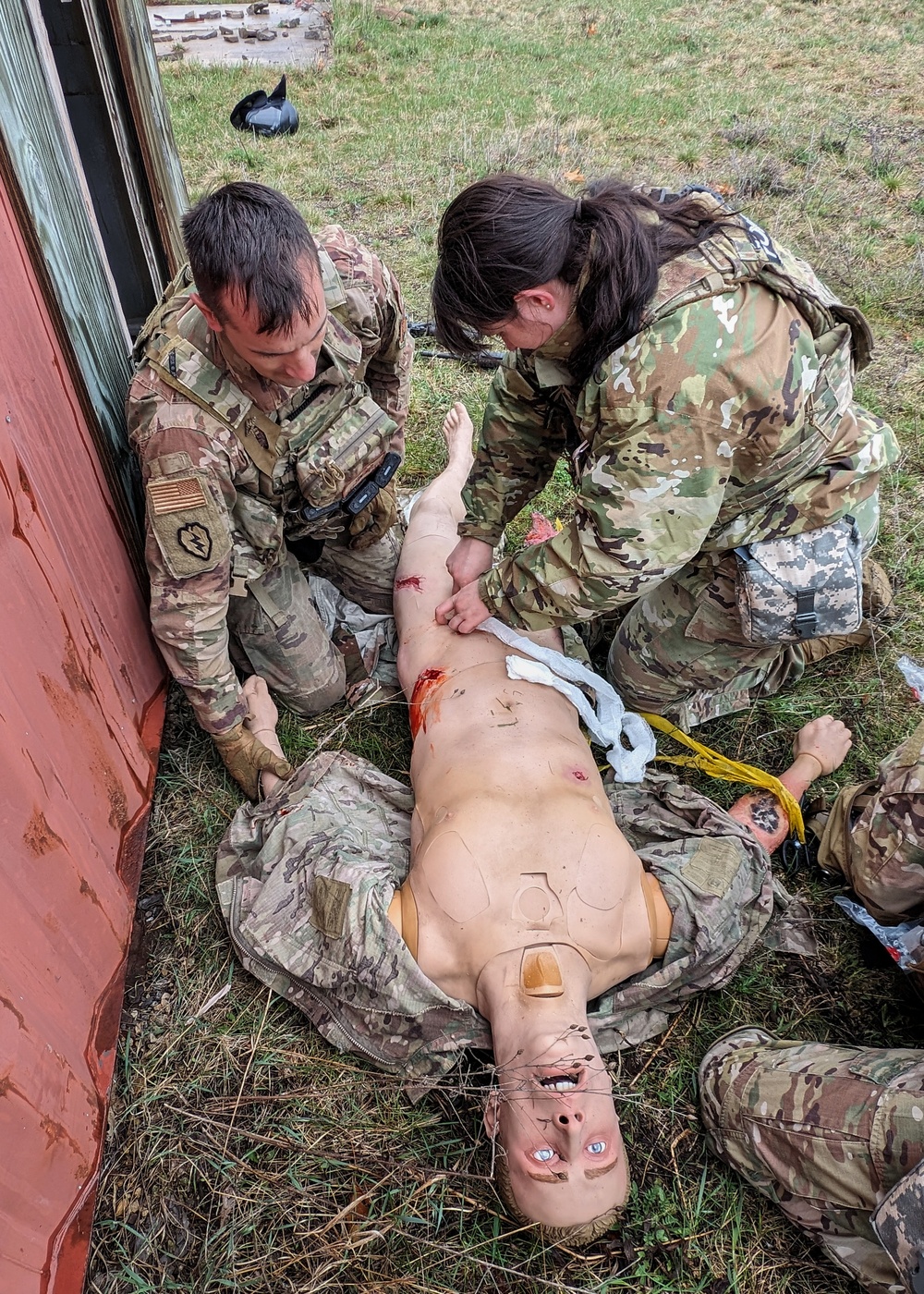 Wisconsin Airmen hone combat lifesaving skills