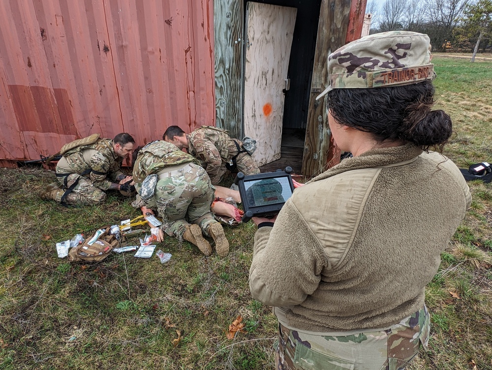 Wisconsin Airmen hone combat lifesaving skills