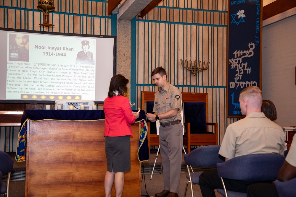 8th TSC hosts Holocaust Remembrance Day ceremony