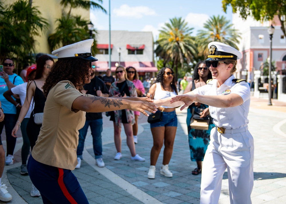 Events at Domino Park for Fleet Week Miami 2024