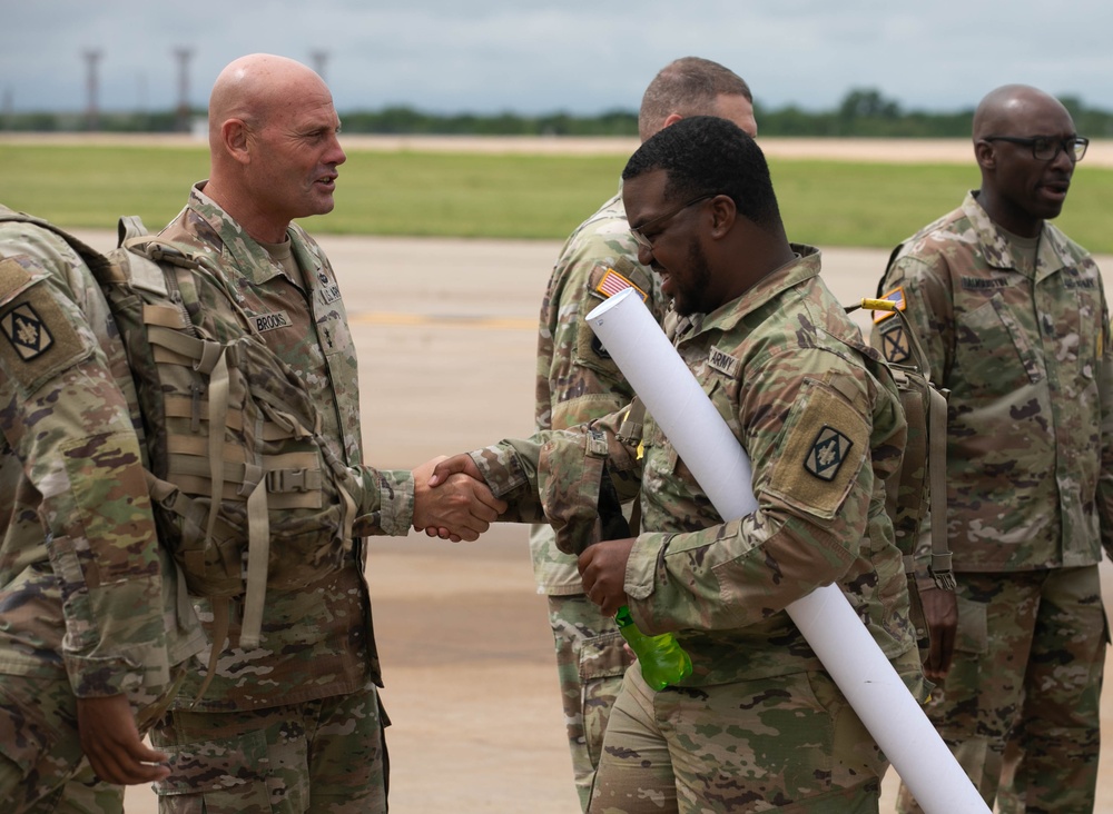 1-14th Field Artillery deploys to Europe